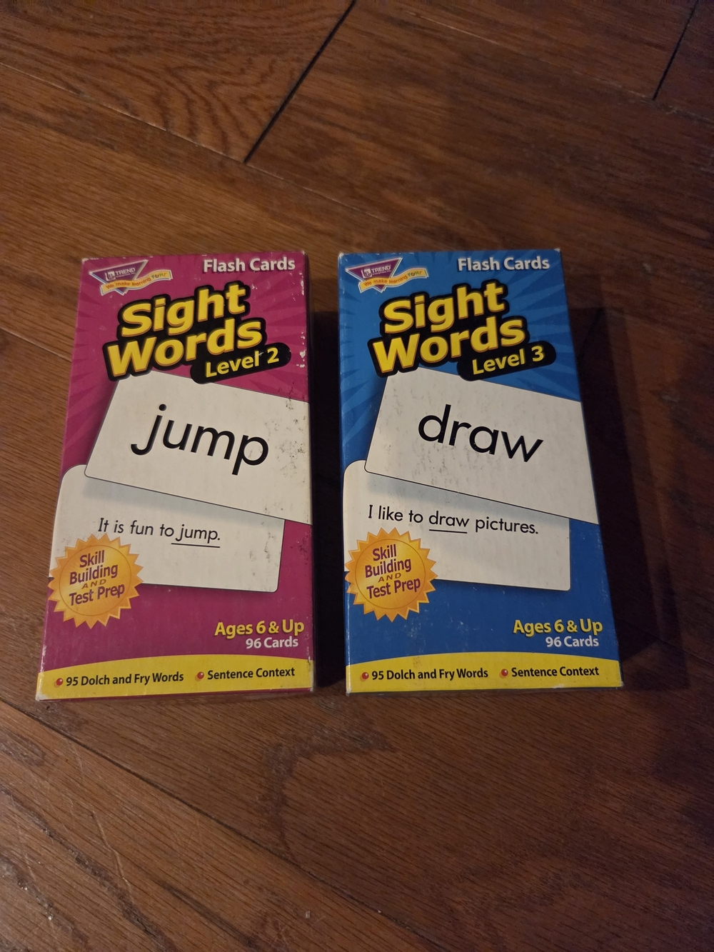 Sight Words Flash Cards Set. Level 2 And 3. Similar To Lakeshore. Excellent.